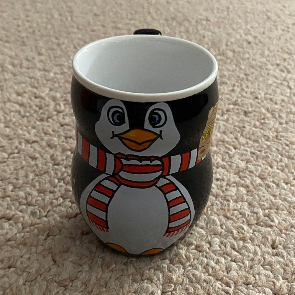 Collectible German market Christmas penguin coffee mug  by mohaba gmbh + co kg